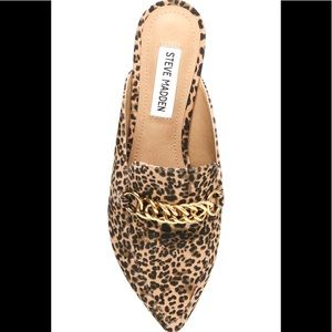 🌟 🐆NWT Steve Madden Chain Mule Size 10.5 11 🐆🌟